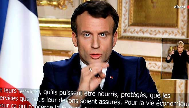 Macron’dan sert uyardı: Karantina başladı, tatile çıkmak yok! 